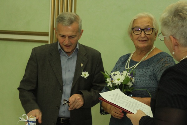 Сапфировый юбилей во Дворце торжеств отметили 2 ноября супруги Граматикополо