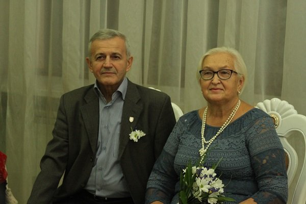 Сапфировый юбилей во Дворце торжеств отметили 2 ноября супруги Граматикополо