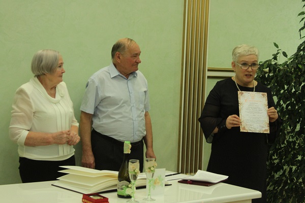 31 января отметили золотой юбилей супруги Фомины