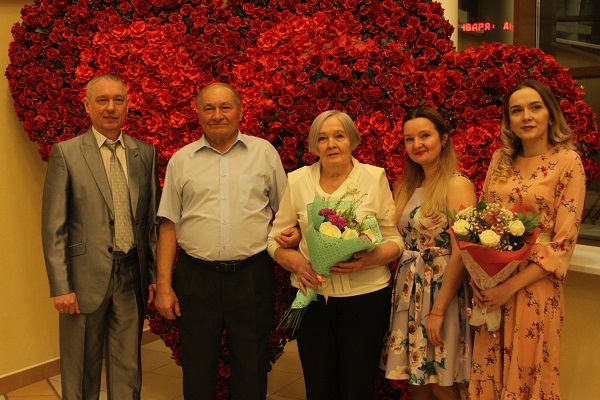 31 января отметили золотой юбилей супруги Фомины