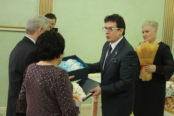 Золотой юбилей свадьбы 28.02.2020 супругов Казимировых.