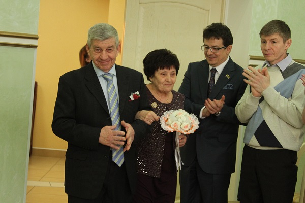 Золотой юбилей свадьбы 28.02.2020 супругов Казимировых.