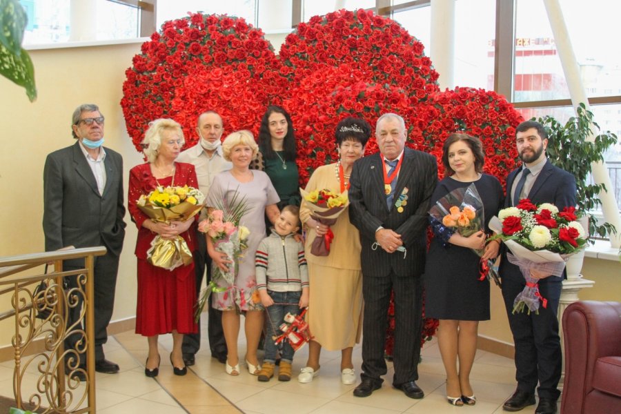 Золотой юбилей свадьбы Борисовых