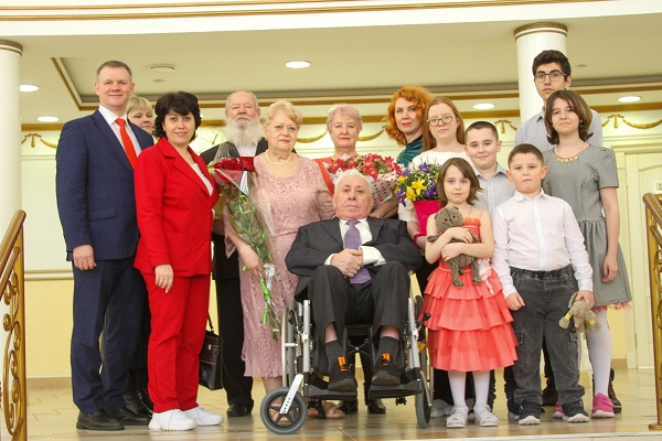 Золотой юбилей  свадьбы Бородатых