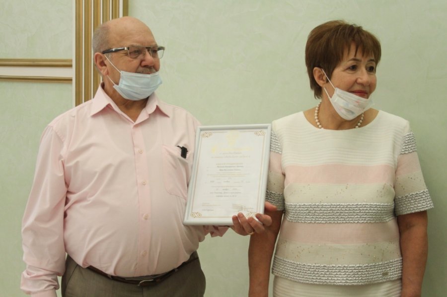 Золотой юбилей свадьбы супругов  Демчак