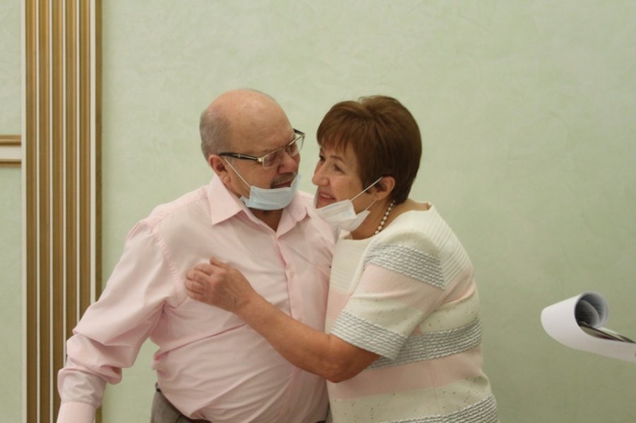 Золотой юбилей свадьбы супругов  Демчак