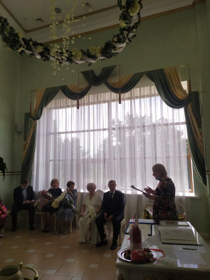 Золотой юбилей свадьбы 05.06.2021 Колесник