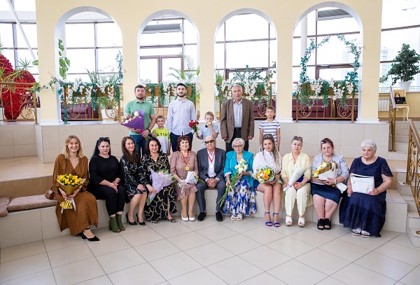 Золотой юбилей свадьбы супругов Сегал Золотой юбилей свадьбы супругов Сегал