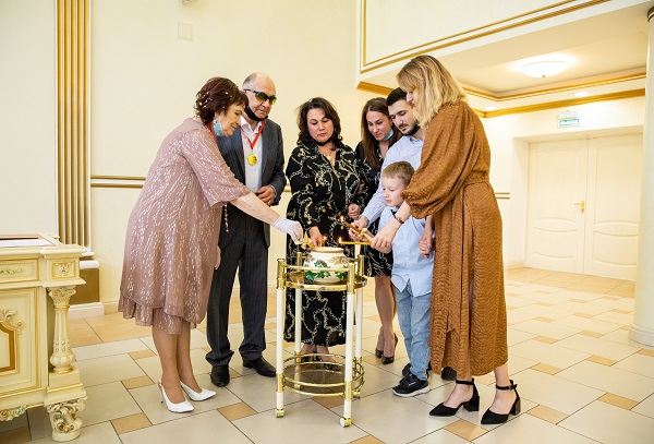 Золотой юбилей свадьбы супругов Сегал Золотой юбилей свадьбы супругов Сегал