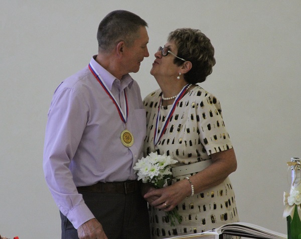 Золотой юбилей супругов Пушкаревых