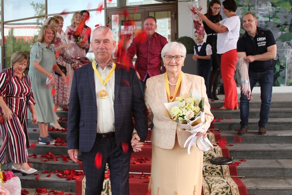 Золотой юбилей свадьбы Чечулиных