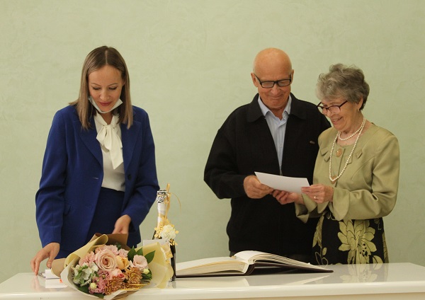 Золотой юбилей свадьбы Курносовых