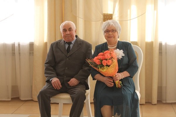 Золотой юбилей свадьбы  Пермитиных