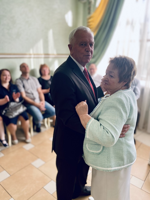 Изумрудный юбилей свадьбы  Левицких