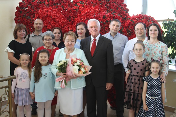 Изумрудный юбилей свадьбы  Левицких