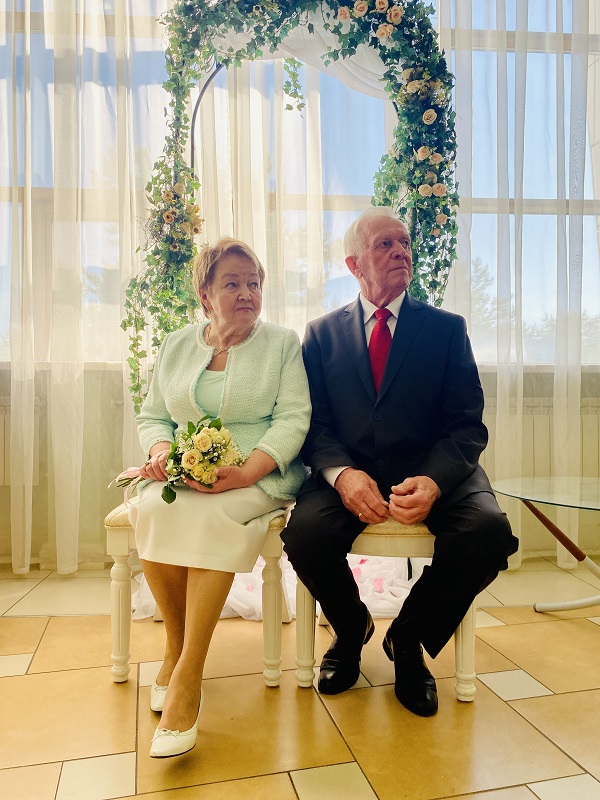 Изумрудный юбилей свадьбы  Левицких