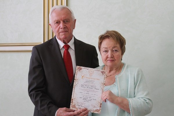 Изумрудный юбилей свадьбы  Левицких