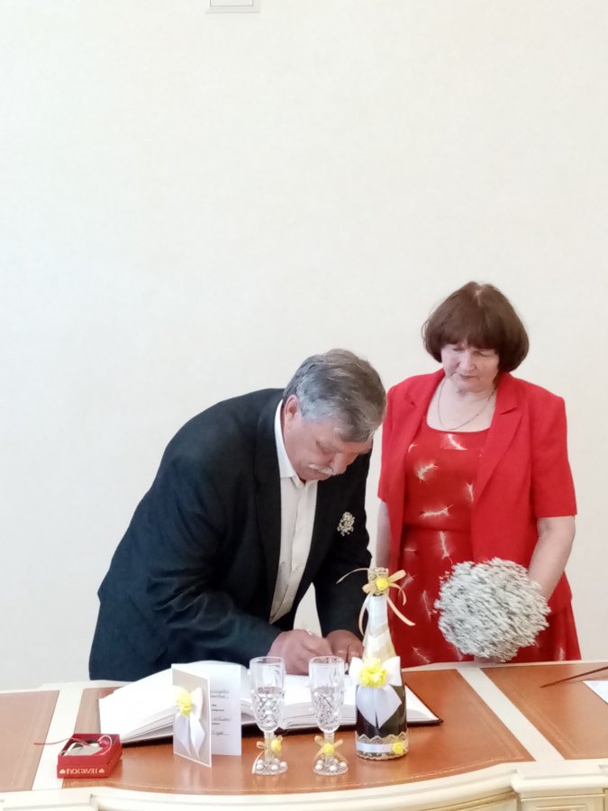 Золотой юбилей свадьбы Волковых 