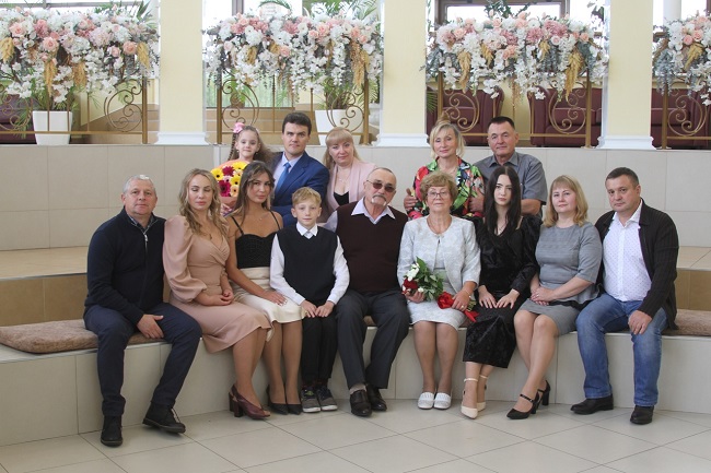 Золотой юбилей свадьбы Балан