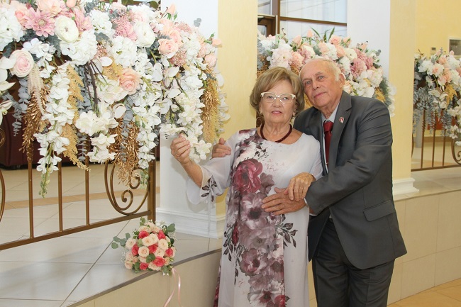 Изумрудный юбилей свадьбы  Баличевых