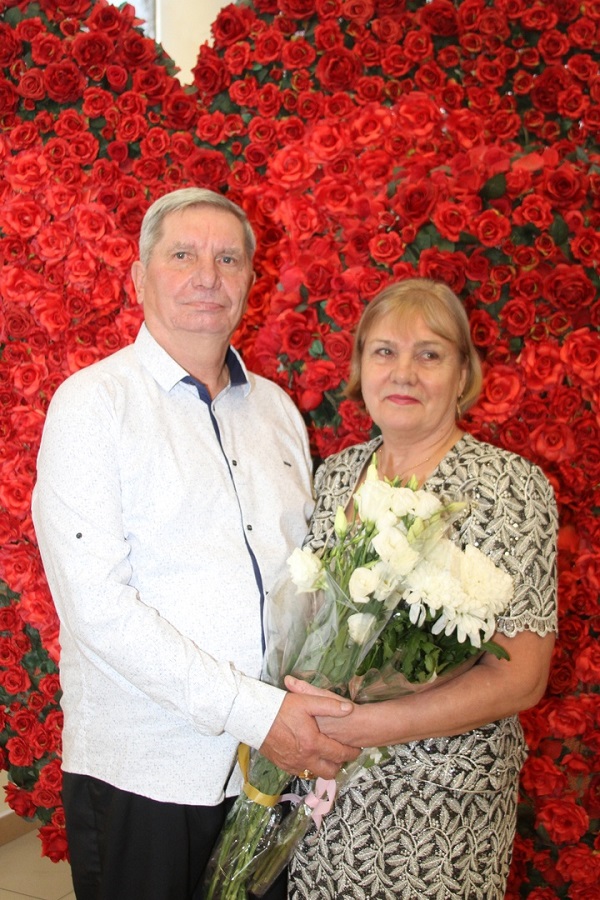 Золотой юбилей свадьбы Гладких