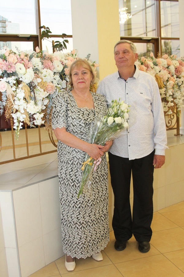 Золотой юбилей свадьбы Гладких