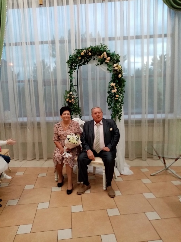 Золотой юбилей свадьбы Гилевских 