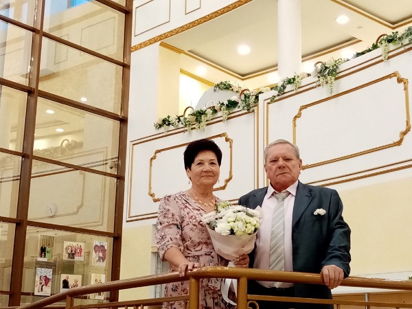 Золотой юбилей свадьбы Гилевских 
