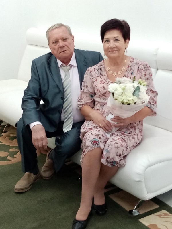 Золотой юбилей свадьбы Гилевских 