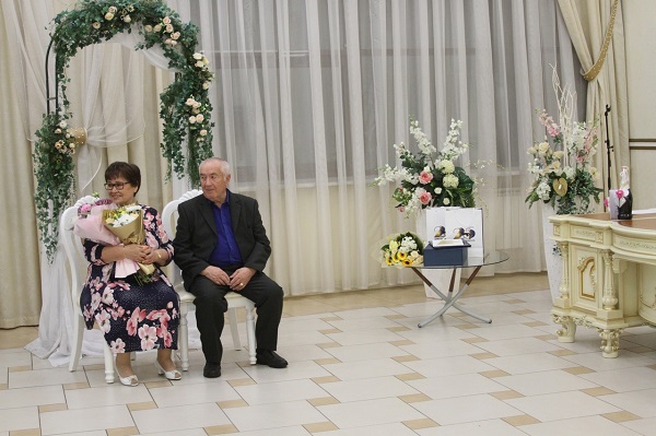 Золотой юбилей свадьбы Пиминовых