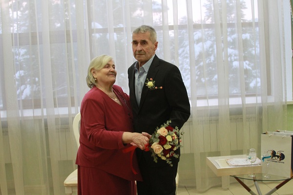 Изумрудный юбилей свадьбы семьи Собакиных