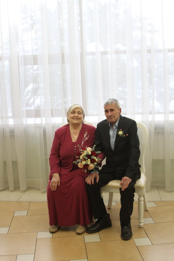 Изумрудный юбилей свадьбы семьи Собакиных