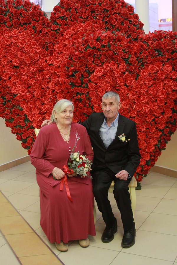 Изумрудный юбилей свадьбы семьи Собакиных