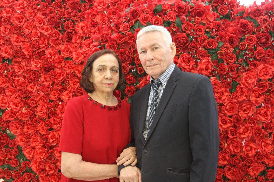 Золотой юбилей свадьбы  Волынкиных