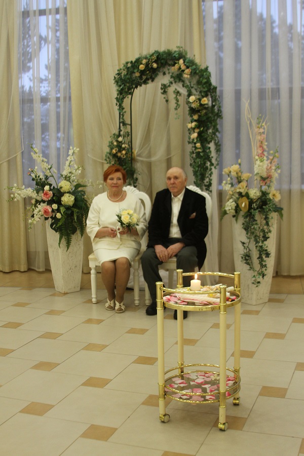 Золотой юбилей свадьбы Хариных
