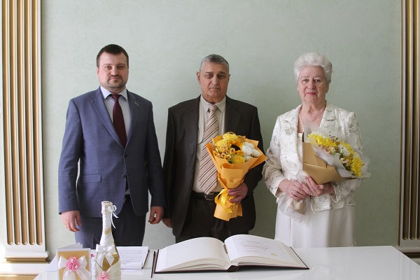 Золотой юбилей свадьбы  Шашелевых 