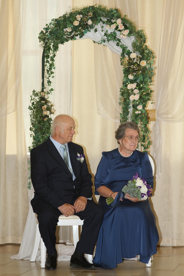 Золотой юбилей свадьбы  Коробовых