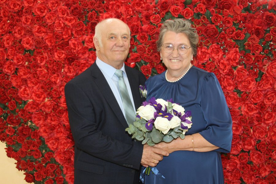 Золотой юбилей свадьбы  Коробовых