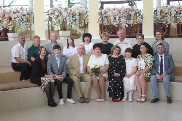 Золотой юбилей свадьбы Заворотных 