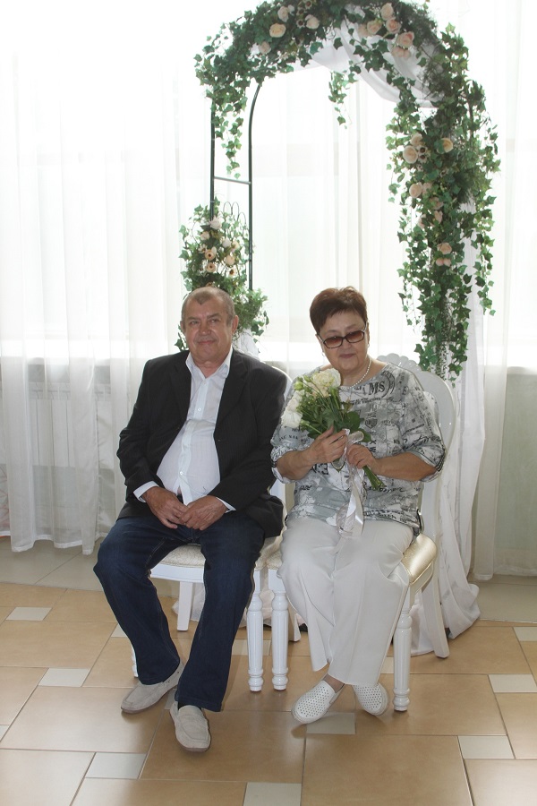 Золотой юбилей свадьбы Буряк