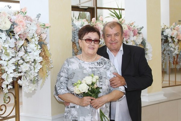 Золотой юбилей свадьбы Буряк