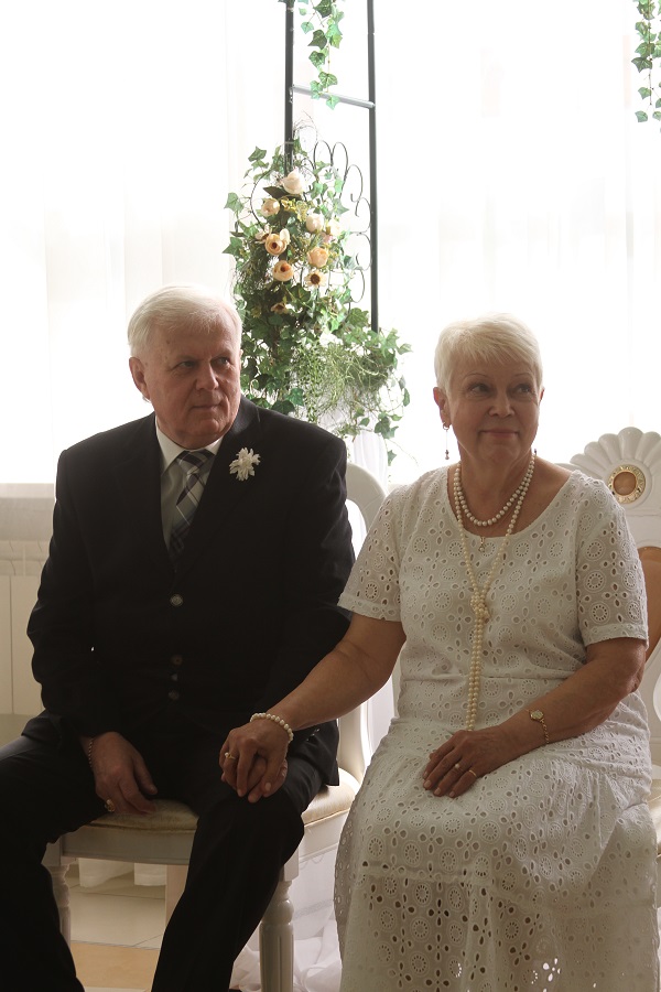 Золотой юбилей свадьбы Славгородских