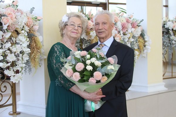 Изумрудный юбилей свадьбы  Костровых