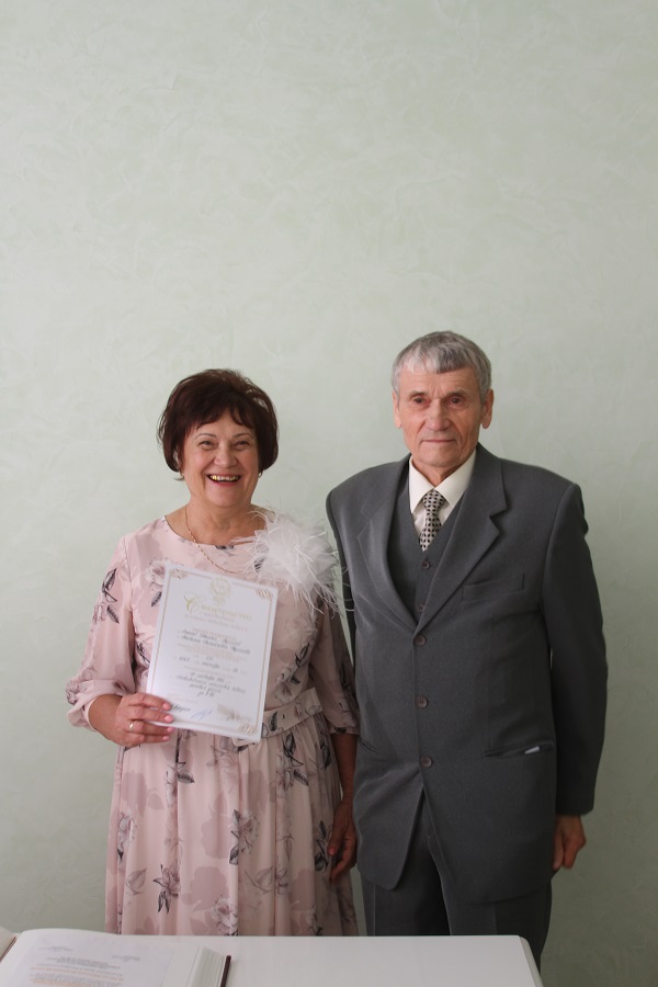 Золотой юбилей свадьбы Куликовых