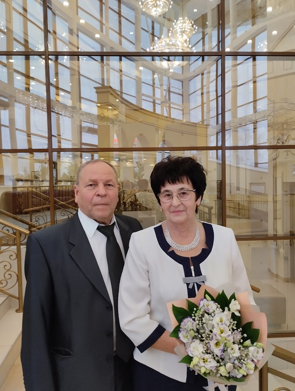 Золотой юбилей супругов Савиных