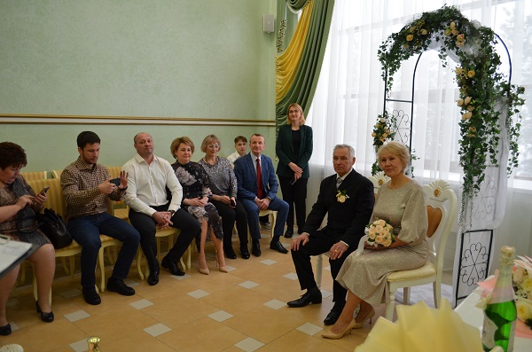  Золотой юбилей  супругов Винокуровых