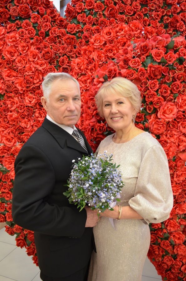  Золотой юбилей  супругов Винокуровых