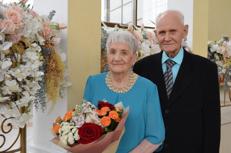 Железный юбилей свадьбы Колесниковых