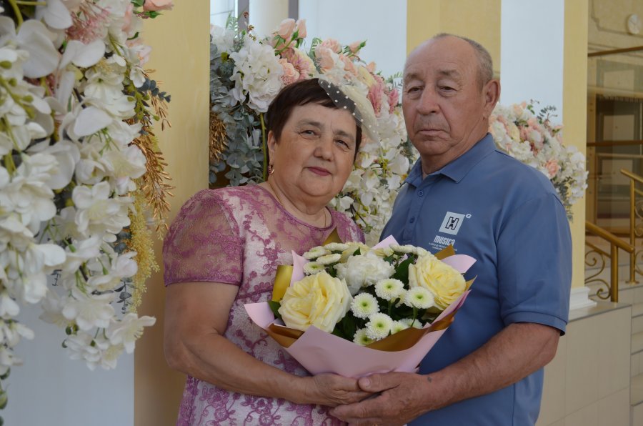 Золотой юбилей супругов Хажиных