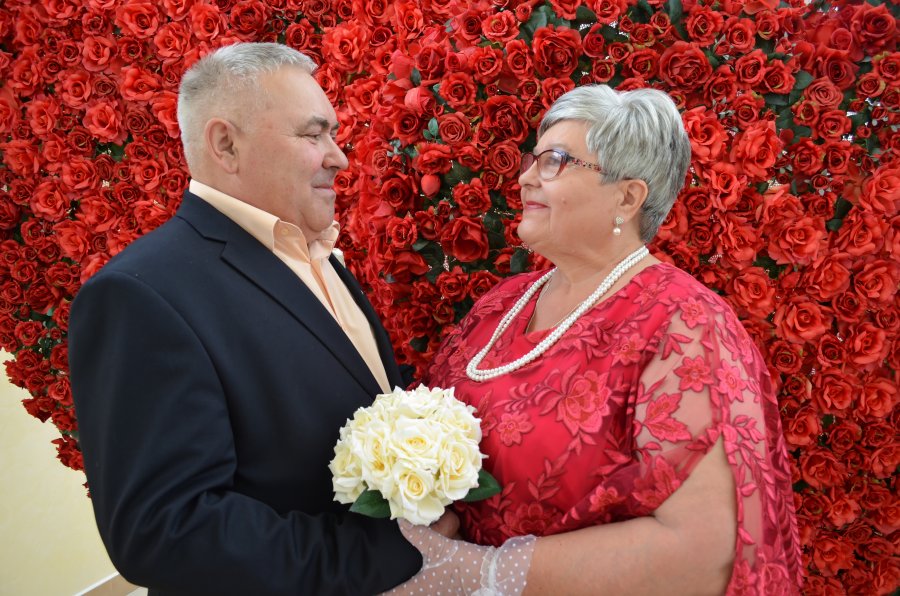 Золотой юбилей супругов Жогно